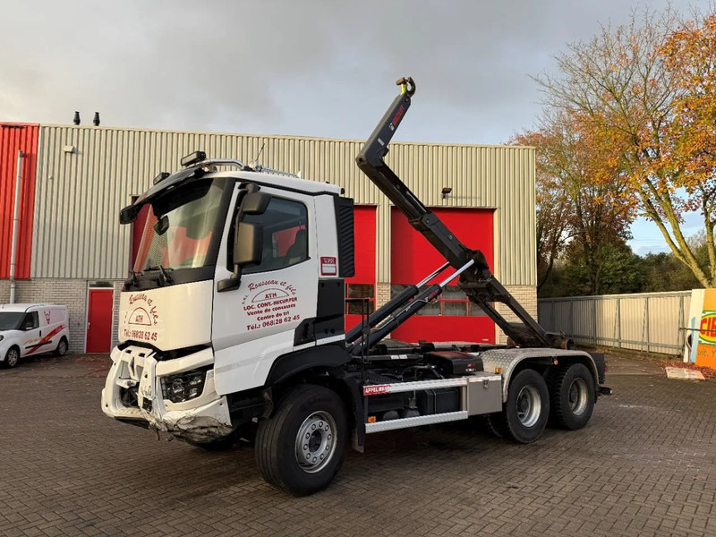 Renault C480 / ENGINE RUNNING / 6X4 / HIAB 21TON HOOKLIFT / ONLY:146334 KM / AUTOMATIC / EURO-6 / 2020 - Konkstõstukiga veoauto: pilt 1 Renault C480 / ENGINE RUNNING / 6X4 / HIAB 21TON HOOKLIFT / ONLY:146334 KM / AUTOMATIC / EURO-6 / 2020 - Konkstõstukiga veoauto: pilt 1