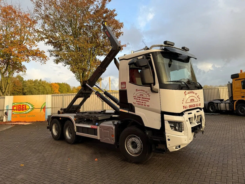 Renault C480 / ENGINE RUNNING / 6X4 / HIAB 21TON HOOKLIFT / ONLY:146334 KM / AUTOMATIC / EURO-6 / 2020 - Konkstõstukiga veoauto: pilt 3 Renault C480 / ENGINE RUNNING / 6X4 / HIAB 21TON HOOKLIFT / ONLY:146334 KM / AUTOMATIC / EURO-6 / 2020 - Konkstõstukiga veoauto: pilt 3