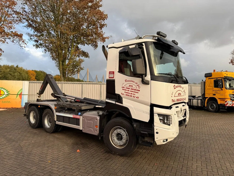 Renault C480 / ENGINE RUNNING / 6X4 / HIAB 21TON HOOKLIFT / ONLY:146334 KM / AUTOMATIC / EURO-6 / 2020 - Konkstõstukiga veoauto: pilt 4 Renault C480 / ENGINE RUNNING / 6X4 / HIAB 21TON HOOKLIFT / ONLY:146334 KM / AUTOMATIC / EURO-6 / 2020 - Konkstõstukiga veoauto: pilt 4