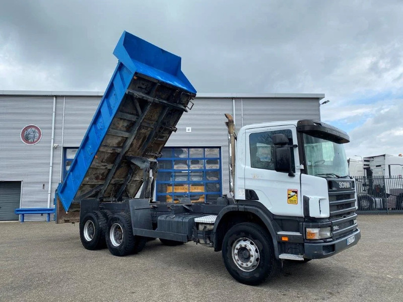 Scania 114-340 / 6X4 / 2 SIDE TIPPER / BIG AXLE / FULL-STEEL / DRUM BRAKES / MANUAL / 1999 - Kallurauto: pilt 5 Scania 114-340 / 6X4 / 2 SIDE TIPPER / BIG AXLE / FULL-STEEL / DRUM BRAKES / MANUAL / 1999 - Kallurauto: pilt 5