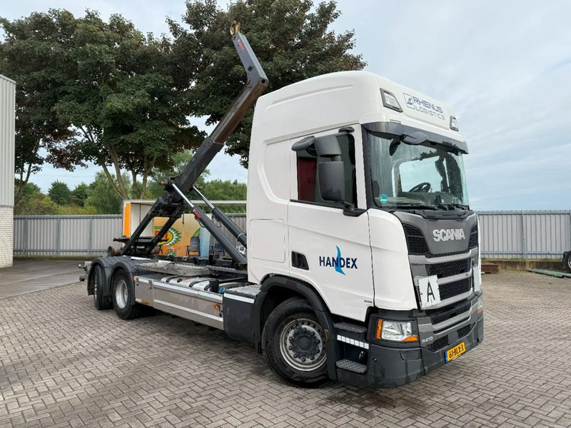Scania NGS R410 / ENGINE RUNNING / RETARDER / LIFT+LENKACHSE / HIAB 21TON HOOK / NL TRUCK / FRIDGE / EURO-6 / 2019 - Konkstõstukiga veoauto: pilt 3 Scania NGS R410 / ENGINE RUNNING / RETARDER / LIFT+LENKACHSE / HIAB 21TON HOOK / NL TRUCK / FRIDGE / EURO-6 / 2019 - Konkstõstukiga veoauto: pilt 3