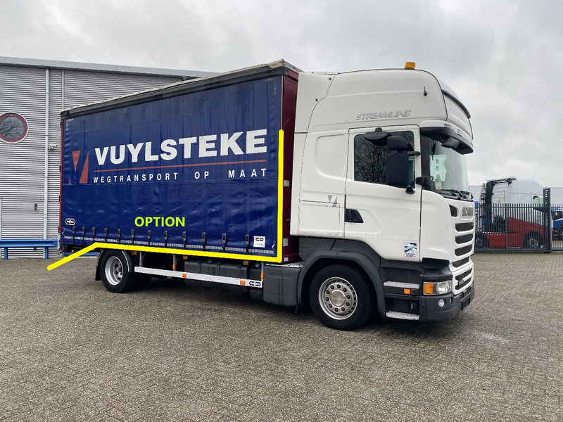 Scania R450 / RETARDER / FULL-AIR / LWDS / DOUBLE TANK / SLIDING ROOF / ONLY:763634 KM / AUTOMATIC / EURO-6 / 2016 - Kasti veoauto: pilt 4 Scania R450 / RETARDER / FULL-AIR / LWDS / DOUBLE TANK / SLIDING ROOF / ONLY:763634 KM / AUTOMATIC / EURO-6 / 2016 - Kasti veoauto: pilt 4