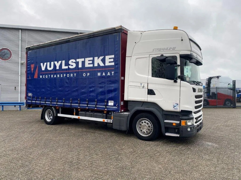 Scania R450 / RETARDER / FULL-AIR / LWDS / DOUBLE TANK / SLIDING ROOF / ONLY:763634 KM / AUTOMATIC / EURO-6 / 2016 - Kasti veoauto: pilt 3 Scania R450 / RETARDER / FULL-AIR / LWDS / DOUBLE TANK / SLIDING ROOF / ONLY:763634 KM / AUTOMATIC / EURO-6 / 2016 - Kasti veoauto: pilt 3