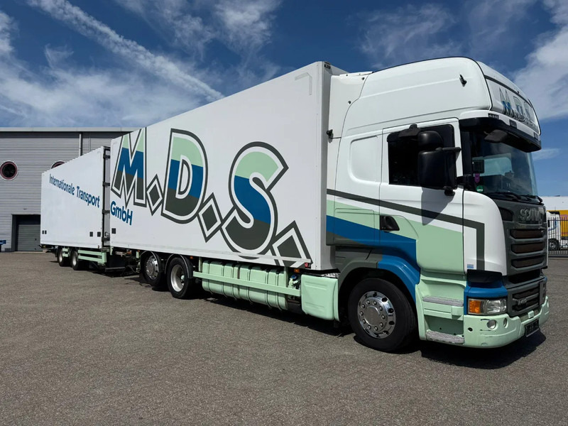 Scania R450 / RETARDER / ISOLATED GERMAN FLOWER COMBI / THROUGH-LOADING SYSTEM / SMART TACHO / 2XPLATFORM / LIFT+LENKACHSE / LWDS / EUR - Külmutiga veoauto: pilt 2 Scania R450 / RETARDER / ISOLATED GERMAN FLOWER COMBI / THROUGH-LOADING SYSTEM / SMART TACHO / 2XPLATFORM / LIFT+LENKACHSE / LWDS / EUR - Külmutiga veoauto: pilt 2