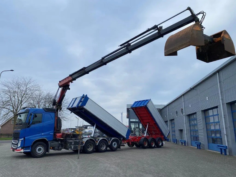 Volvo FH4-500 / HMF 3220K-RC / REMOTE / ROTATOR / 3SIDE TIPPER / DYNAMIC STEERING / ONLY:302623 KM / AUTOMATIC / EURO-6 / 2017 - Kraanaga veoauto: pilt 1 Volvo FH4-500 / HMF 3220K-RC / REMOTE / ROTATOR / 3SIDE TIPPER / DYNAMIC STEERING / ONLY:302623 KM / AUTOMATIC / EURO-6 / 2017 - Kraanaga veoauto: pilt 1