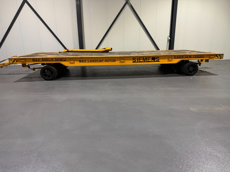 Buiscar Industrial Drawbar Trailer 60 Tons 4-8 - Platvormhaagis/ Madelhaagis: pilt 2 Buiscar Industrial Drawbar Trailer 60 Tons 4-8 - Platvormhaagis/ Madelhaagis: pilt 2