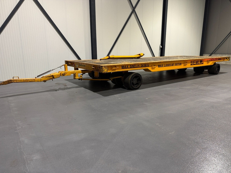 Buiscar Industrial Drawbar Trailer 60 Tons 4-8 - Platvormhaagis/ Madelhaagis: pilt 1 Buiscar Industrial Drawbar Trailer 60 Tons 4-8 - Platvormhaagis/ Madelhaagis: pilt 1