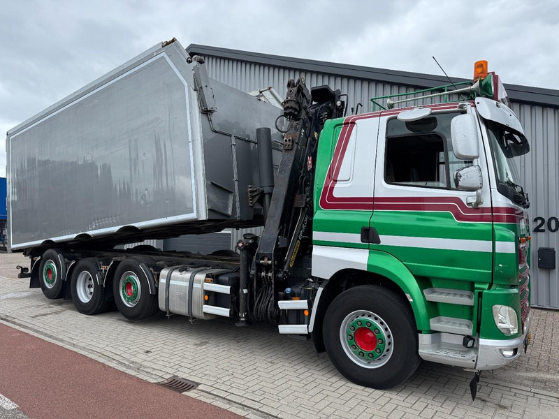 DAF CF530 8x2 Palfinger Epsilon, Alu Kipper - Kallurauto, Kraanaga veoauto: pilt 1 DAF CF530 8x2 Palfinger Epsilon, Alu Kipper - Kallurauto, Kraanaga veoauto: pilt 1