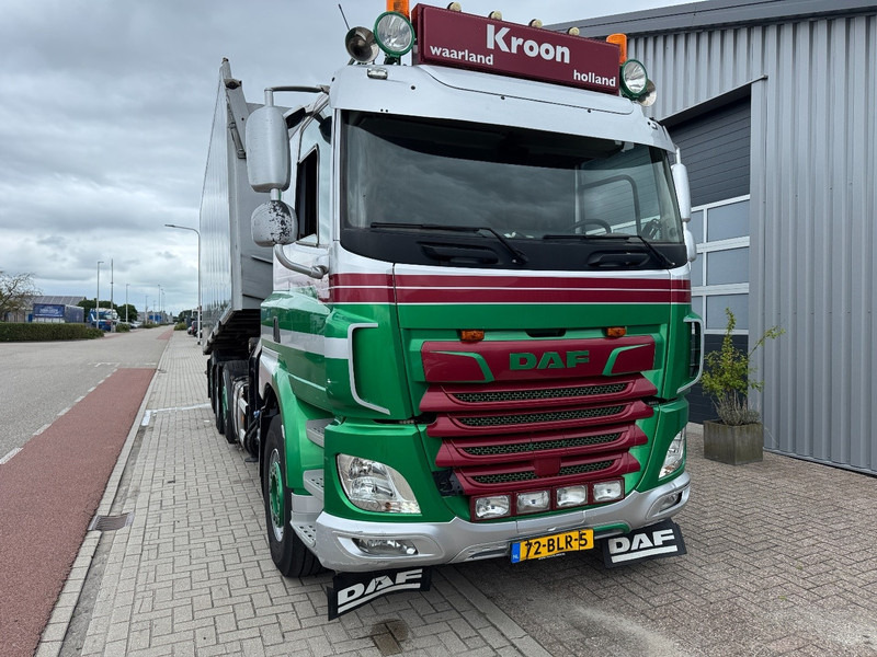 Kallurauto, Kraanaga veoauto DAF XF530 8x2 Palfinger Epsilon, Alu Kipper: pilt 6