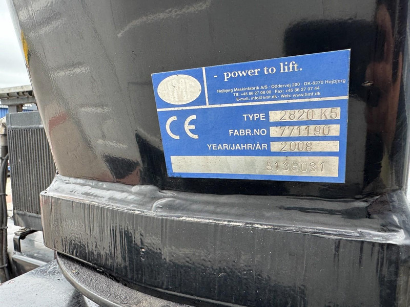 Kraanaga veoauto Volvo FH 6x2 HMF 2820 K5, NCH Cable system Like New !: pilt 16