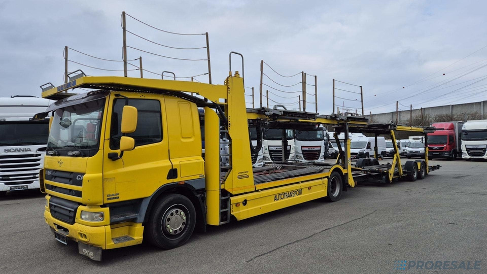 DAF FA CF 75.360 EURO 5 přepravník aut - prodejné jen s přívěsem GROENEWOLD P0461K - cena je za celou soupravu - Treilerveoauto: pilt 2 DAF FA CF 75.360 EURO 5 přepravník aut - prodejné jen s přívěsem GROENEWOLD P0461K - cena je za celou soupravu - Treilerveoauto: pilt 2