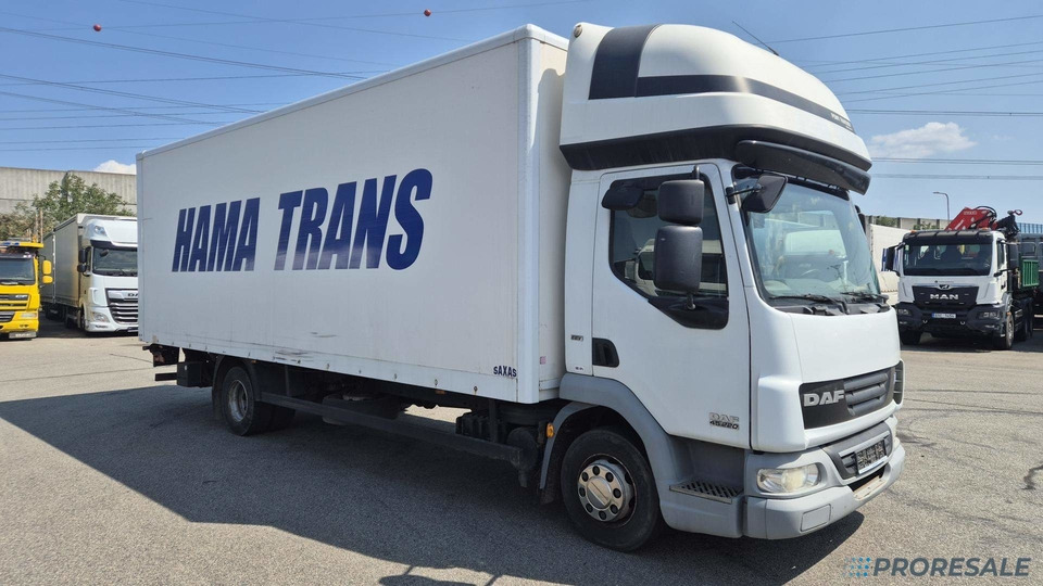 DAF FA LF 45.220 G12 EURO 5/EEV - skříňový + hydraulické čelo SAXAS - Kasti veoauto: pilt 1 DAF FA LF 45.220 G12 EURO 5/EEV - skříňový + hydraulické čelo SAXAS - Kasti veoauto: pilt 1