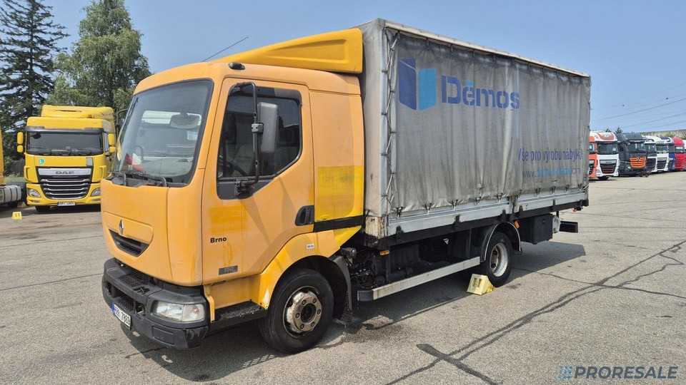 RENAULT MIDLUM 150.09/B EURO 3 - valník s plachtou - Tent veoauto: pilt 2 RENAULT MIDLUM 150.09/B EURO 3 - valník s plachtou - Tent veoauto: pilt 2