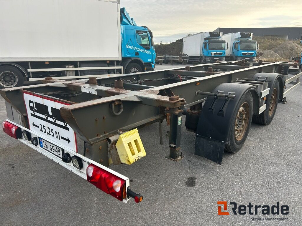 2014 Container henger F.A.G EU-Godkjent - Konteinerveduk/ Tõstuk järelhaagis: pilt 3 2014 Container henger F.A.G EU-Godkjent - Konteinerveduk/ Tõstuk järelhaagis: pilt 3