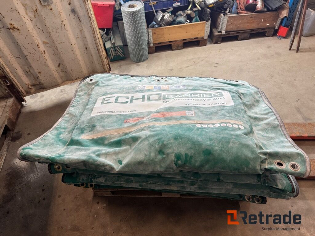 Tööriist/ Seadmed Bullermattor akustiska barriärer Echo Barrier  15 st, en hel pall: pilt 13