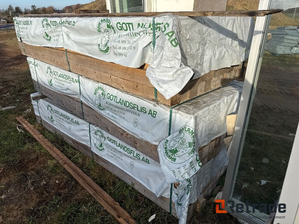 Byggematerialer Gotlandsflis Gran 3 Paller - Ehitusseade: pilt 2 Byggematerialer Gotlandsflis Gran 3 Paller - Ehitusseade: pilt 2