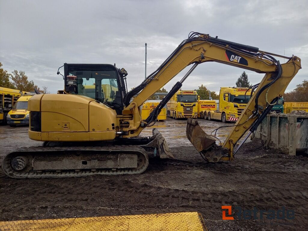 Caterpillar 308D CR Zero tail Gravemaskine - Lintekskavaator: pilt 4 Caterpillar 308D CR Zero tail Gravemaskine - Lintekskavaator: pilt 4