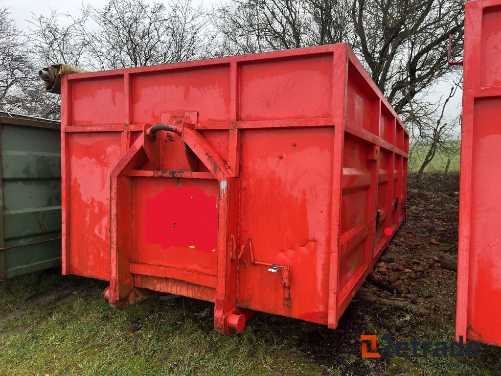 Container Container Høje sider Rød - Ehitusseade: pilt 1 Container Container Høje sider Rød - Ehitusseade: pilt 1