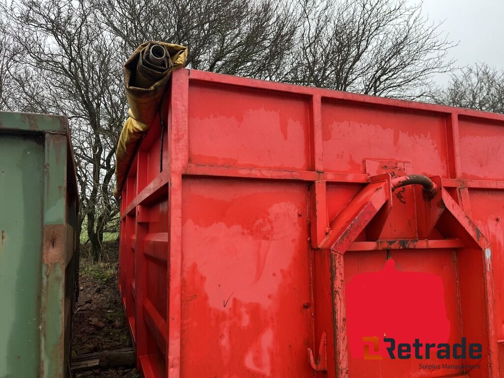 Container Container Høje sider Rød - Ehitusseade: pilt 4 Container Container Høje sider Rød - Ehitusseade: pilt 4