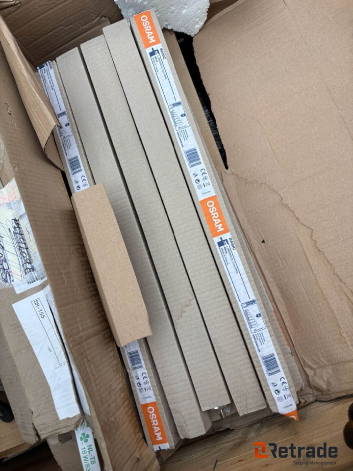 Diverse lystoffrør , 3 paller - Tööriist/ Seadmed: pilt 5 Diverse lystoffrør , 3 paller - Tööriist/ Seadmed: pilt 5