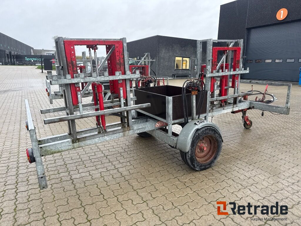 Vagn Egsgaard/Solus 202 trailer til affaldscontainere - Haagis: pilt 3 Vagn Egsgaard/Solus 202 trailer til affaldscontainere - Haagis: pilt 3