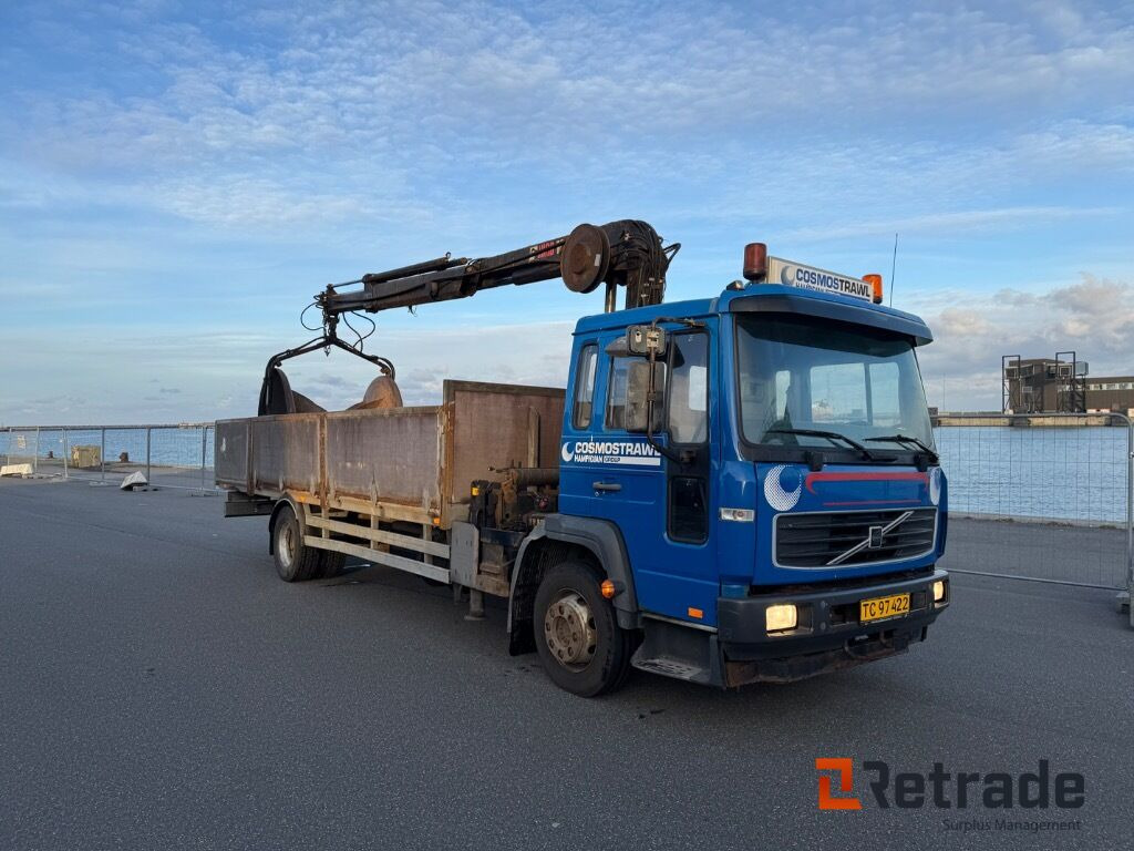 Kranbil VOLVO FL 612 - Madelveok/ Platvormveok, Kraanaga veoauto: pilt 2 Kranbil VOLVO FL 612 - Madelveok/ Platvormveok, Kraanaga veoauto: pilt 2