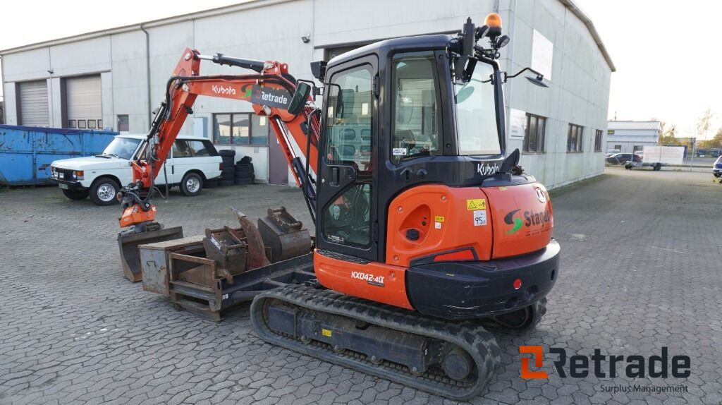 Minigrävare Kubota KX 042-4A Grävsystem - Miniekskavaator: pilt 3 Minigrävare Kubota KX 042-4A Grävsystem - Miniekskavaator: pilt 3