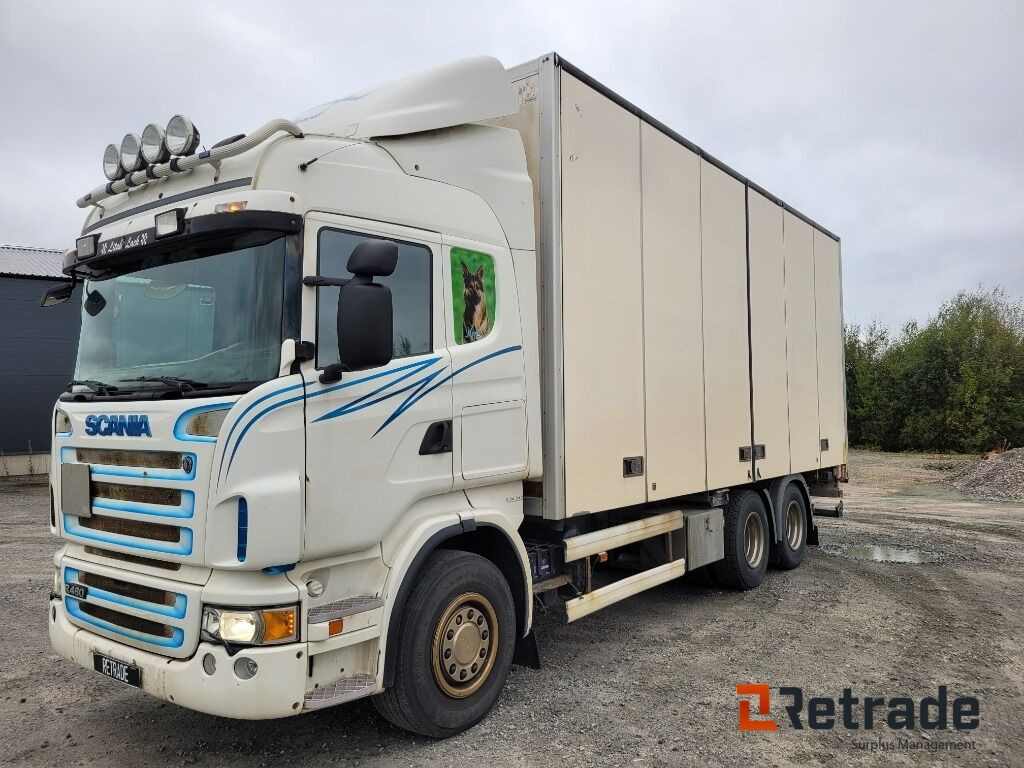 Skåpbil SCANIA R480LB6X2MNB - Kasti veoauto: pilt 1 Skåpbil SCANIA R480LB6X2MNB - Kasti veoauto: pilt 1