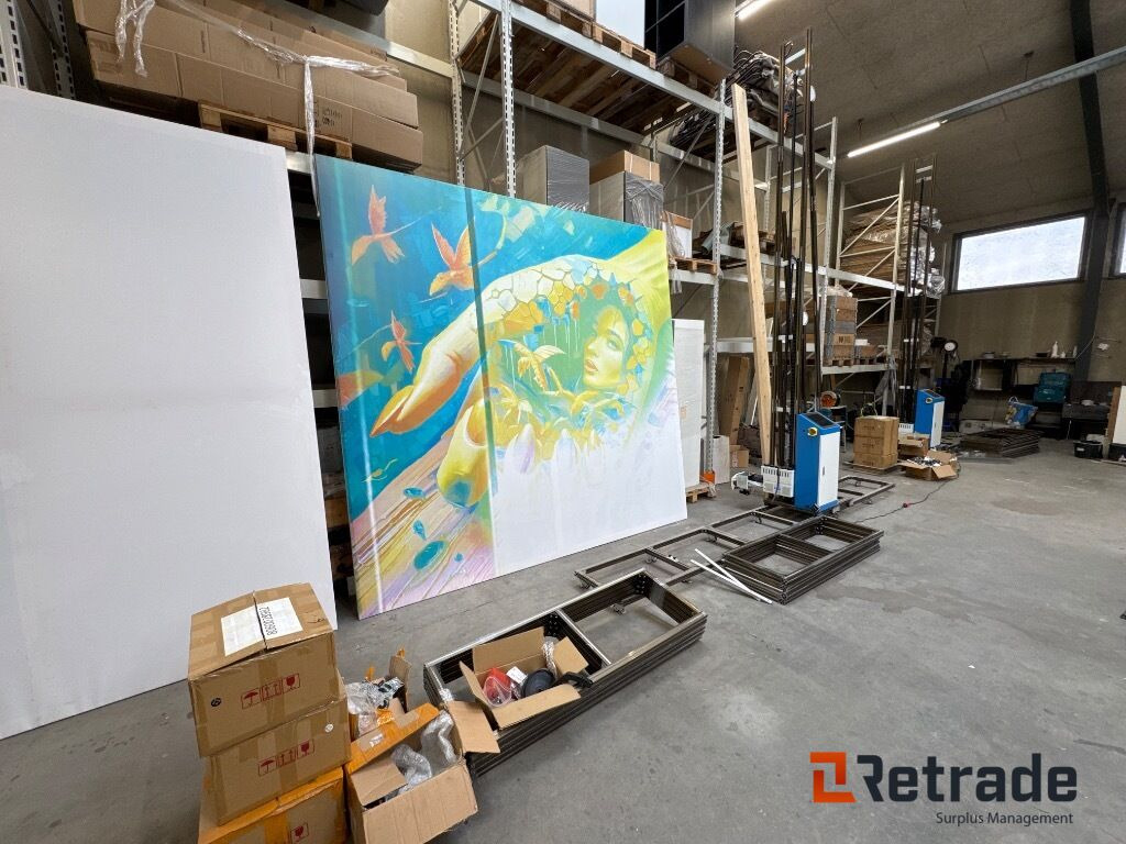 Væg-printer (A0020089) - Tööstusmasin: pilt 1 Væg-printer (A0020089) - Tööstusmasin: pilt 1