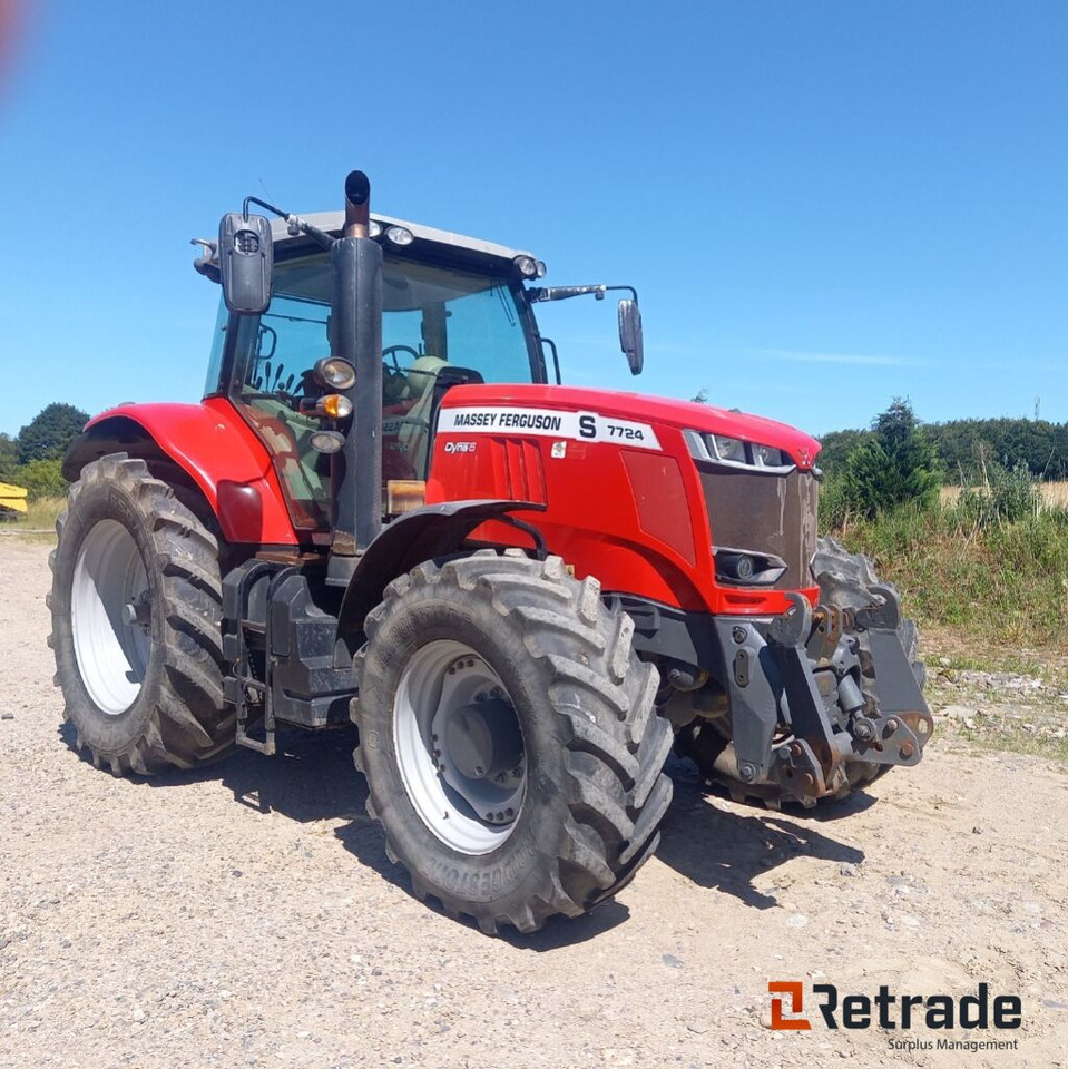 Traktor Massey Ferguson 7724 S 4WD Traktor Dyna 6 - Traktor: pilt 4 Traktor Massey Ferguson 7724 S 4WD Traktor Dyna 6 - Traktor: pilt 4