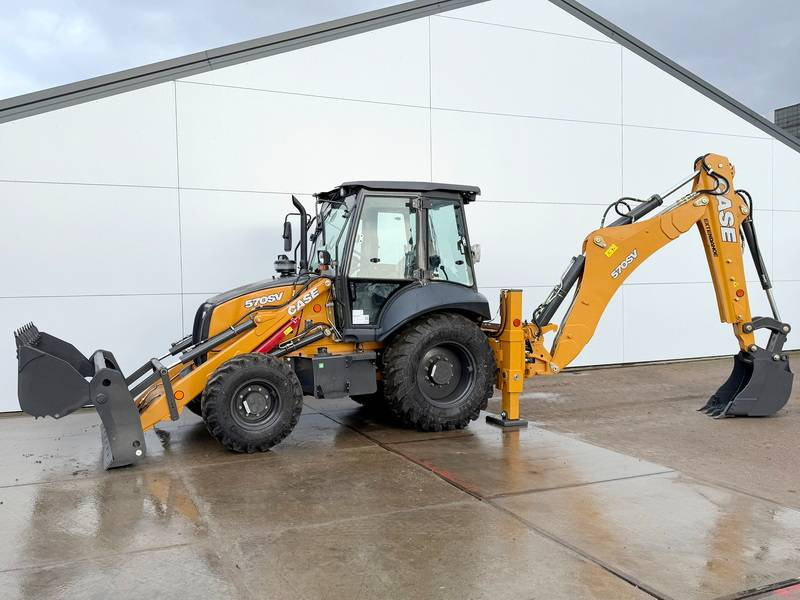 Case 570SV 4WD - 4/1 Bucket / Telescopic Boom / AC - Ekskavaator-laadur: pilt 1 Case 570SV 4WD - 4/1 Bucket / Telescopic Boom / AC - Ekskavaator-laadur: pilt 1
