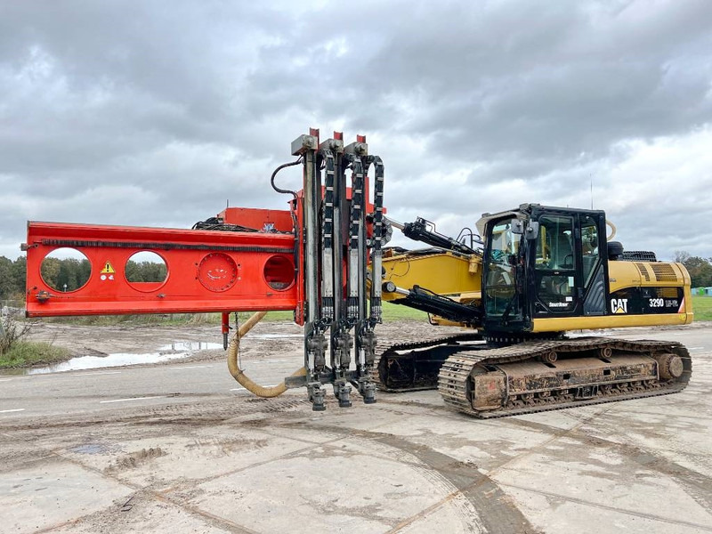 Cat 329D + Wimmer Jura Luna 3.100 Surface Drill Rig - Lintekskavaator: pilt 2 Cat 329D + Wimmer Jura Luna 3.100 Surface Drill Rig - Lintekskavaator: pilt 2