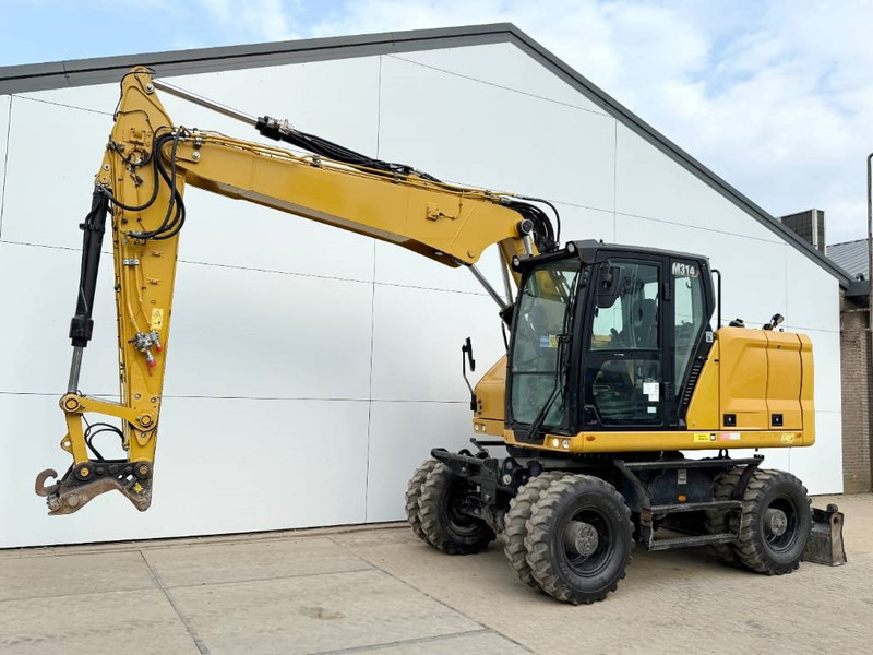 Cat M314 next gen - Triple Boom / Automatic Greasing - Ratastel ekskavaator: pilt 2 Cat M314 next gen - Triple Boom / Automatic Greasing - Ratastel ekskavaator: pilt 2