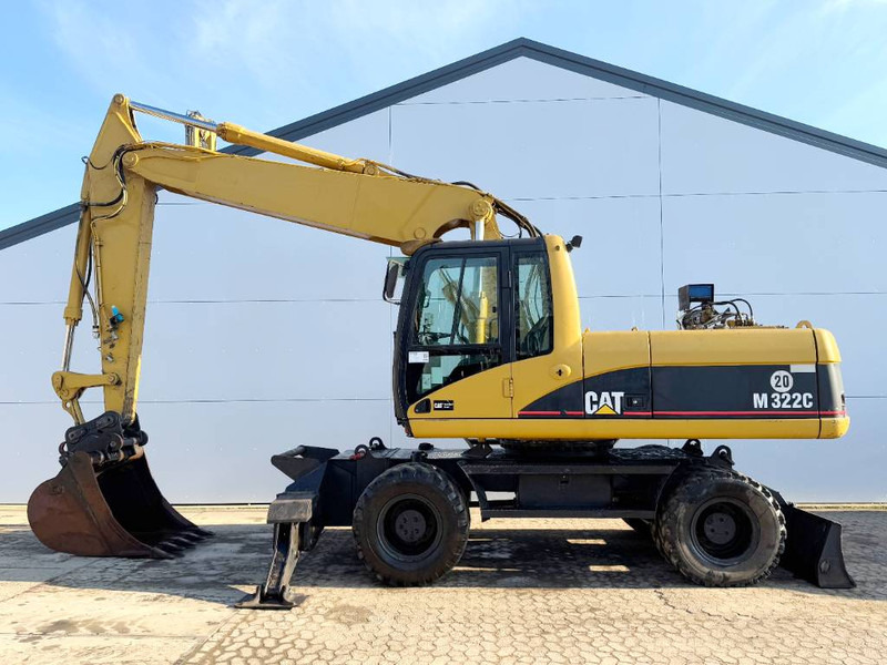 Cat M322C - German Machine / Triple Boom - Ratastel ekskavaator: pilt 1 Cat M322C - German Machine / Triple Boom - Ratastel ekskavaator: pilt 1