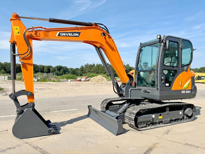 Develon DX60E-10N - New / Unused / 2024 Model - Miniekskavaator: pilt 2 Develon DX60E-10N - New / Unused / 2024 Model - Miniekskavaator: pilt 2