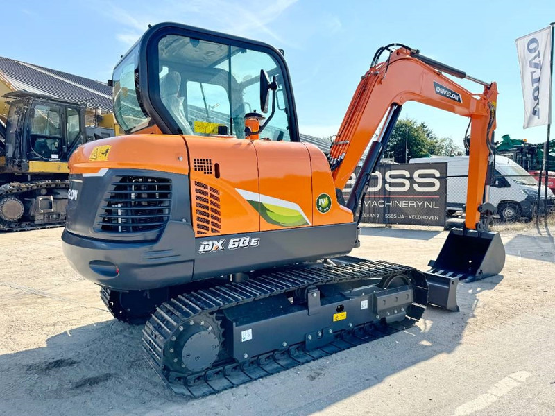 Develon DX60E-10N - New / Unused / 2024 Model - Miniekskavaator: pilt 5 Develon DX60E-10N - New / Unused / 2024 Model - Miniekskavaator: pilt 5