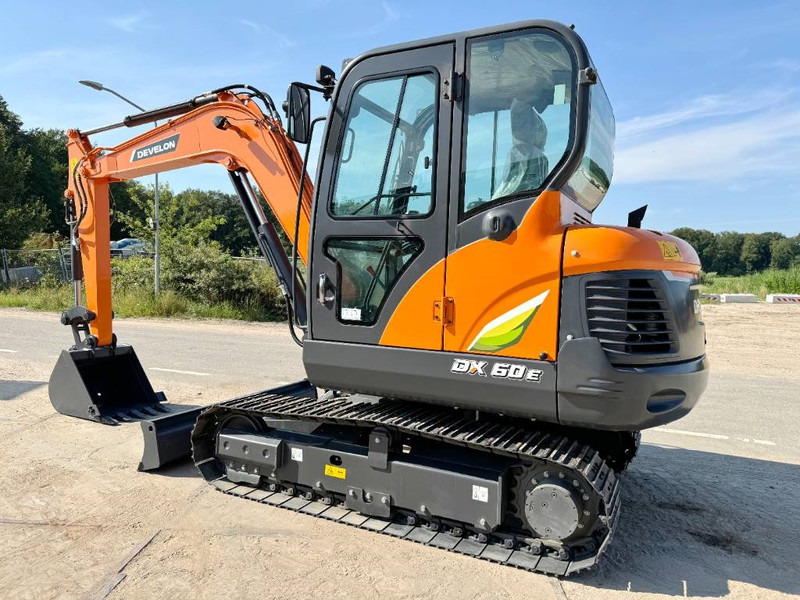 Develon DX60E-10N - New / Unused / 2024 Model - Miniekskavaator: pilt 3 Develon DX60E-10N - New / Unused / 2024 Model - Miniekskavaator: pilt 3