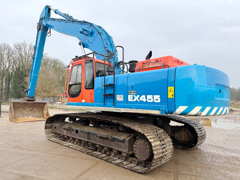 Hitachi EX455 - 16 Meter Long Reach / Dutch Machine - Lintekskavaator: pilt 2 Hitachi EX455 - 16 Meter Long Reach / Dutch Machine - Lintekskavaator: pilt 2
