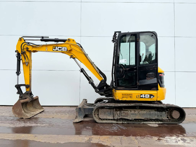 JCB 48Z-1 - Hammer Lines / Quick Coupler - Miniekskavaator: pilt 1 JCB 48Z-1 - Hammer Lines / Quick Coupler - Miniekskavaator: pilt 1
