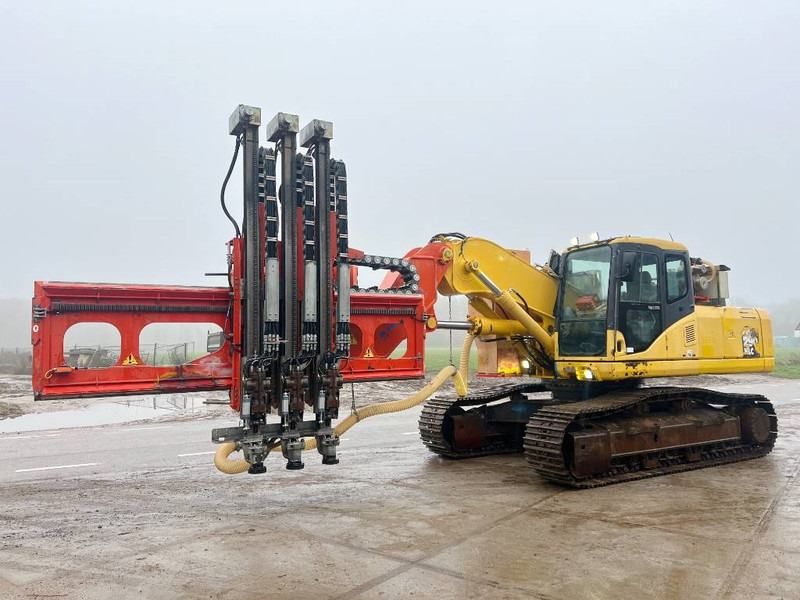 Komatsu PC290NLC-7K + Wimmer Jura Luna 3.100 Drill - Lintekskavaator: pilt 2 Komatsu PC290NLC-7K + Wimmer Jura Luna 3.100 Drill - Lintekskavaator: pilt 2