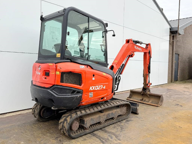Kubota KX027-4 - Hammer Lines / Quick Coupler - Miniekskavaator: pilt 5 Kubota KX027-4 - Hammer Lines / Quick Coupler - Miniekskavaator: pilt 5