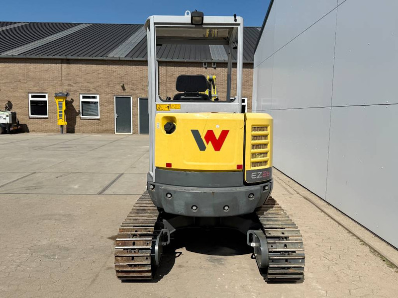 WACKER NEUSON EZ26 Zero Tail - Hammer Lines / Trench Bucket - Miniekskavaator: pilt 4 WACKER NEUSON EZ26 Zero Tail - Hammer Lines / Trench Bucket - Miniekskavaator: pilt 4