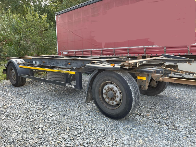 Kögel AW 18 Fahrgestell BDF - Šassii järelhaagis: pilt 1 Kögel AW 18 Fahrgestell BDF - Šassii järelhaagis: pilt 1