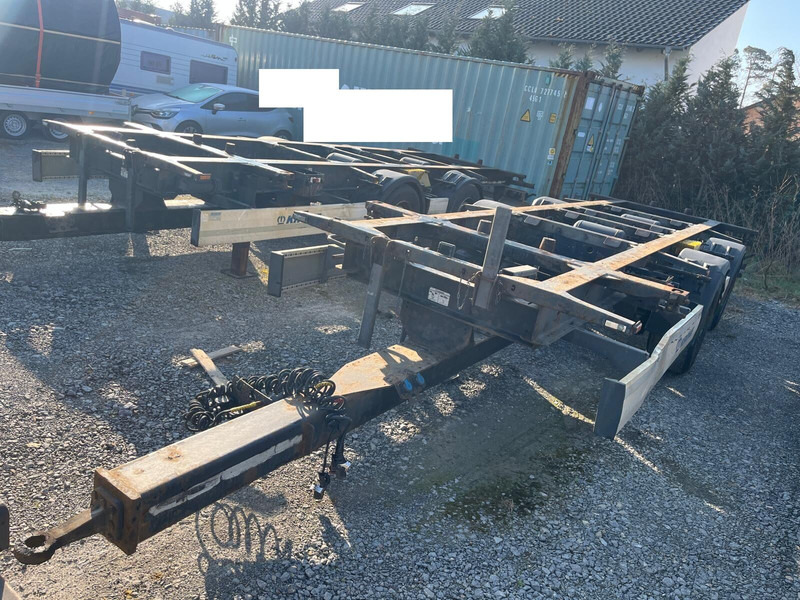 Krone Fahrgestell BDF ZZ 18XF0 DC07CLNF - Šassii järelhaagis: pilt 1 Krone Fahrgestell BDF ZZ 18XF0 DC07CLNF - Šassii järelhaagis: pilt 1