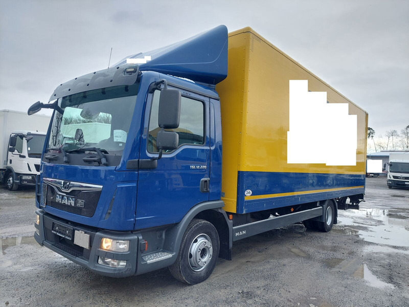 Kasti veoauto MAN TGL 12.220 4x2 Euro 6 Koffer Seitentür LBW AHK: pilt 1