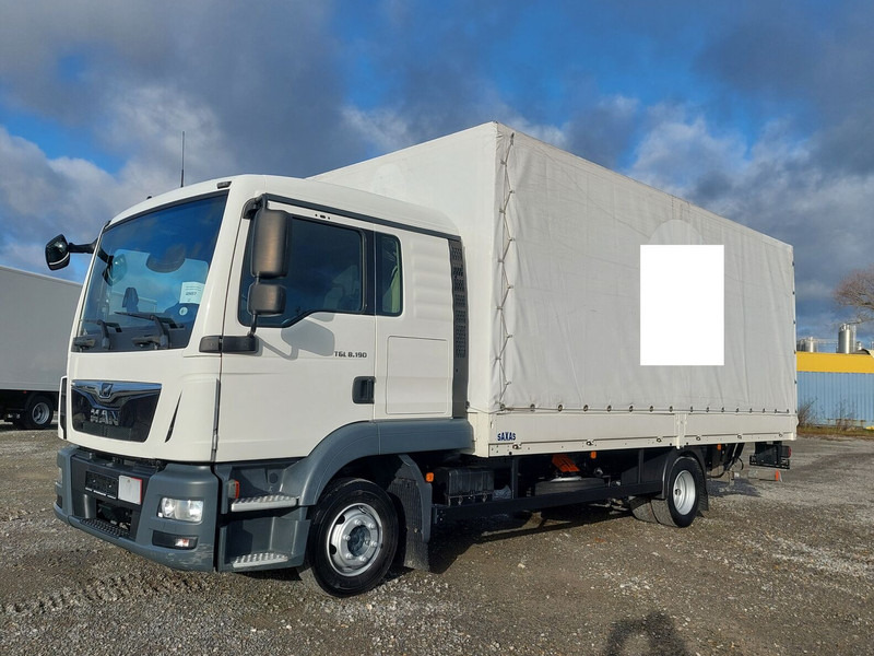 MAN TGL 8.190 L 4x2 Euro 6 LBW AHK - Tent veoauto: pilt 1 MAN TGL 8.190 L 4x2 Euro 6 LBW AHK - Tent veoauto: pilt 1
