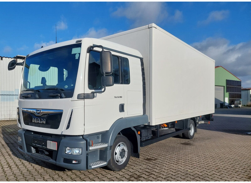 MAN TGL 8.190 L gFH Koffer LBW AHK (25) TÜV NEU - Kasti veoauto: pilt 1 MAN TGL 8.190 L gFH Koffer LBW AHK (25) TÜV NEU - Kasti veoauto: pilt 1
