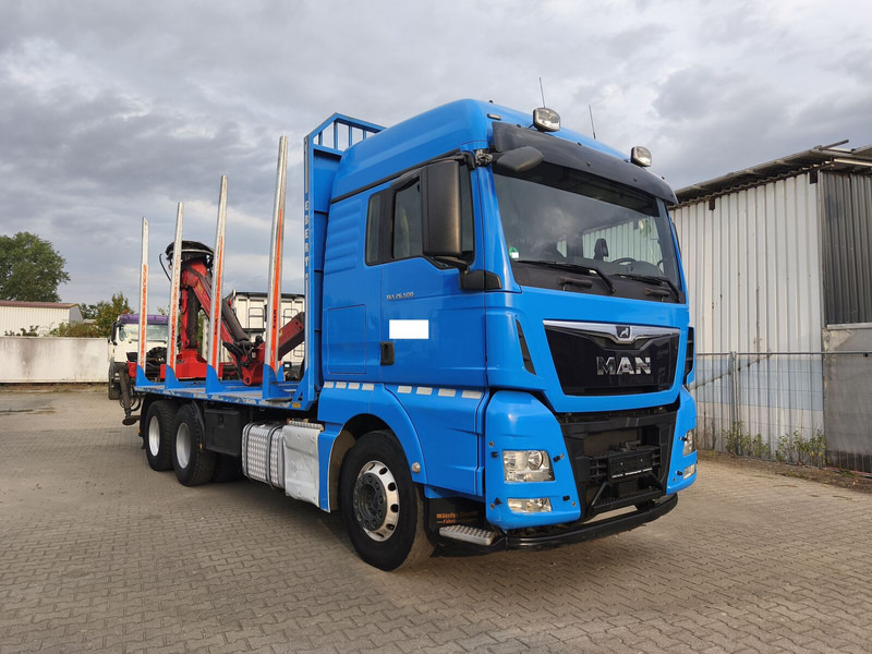 MAN TGX 26.500 Holz-LKW Euro6 6x4 Holztransporter m Palfinger (16) - Metsaveok, Kraanaga veoauto: pilt 2 MAN TGX 26.500 Holz-LKW Euro6 6x4 Holztransporter m Palfinger (16) - Metsaveok, Kraanaga veoauto: pilt 2