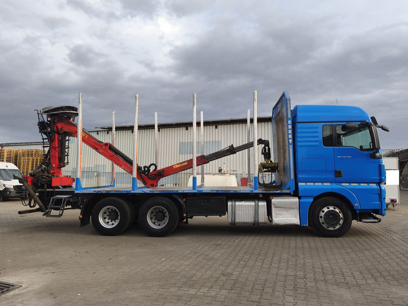 MAN TGX 26.500 Holz-LKW Euro6 6x4 Holztransporter m Palfinger (16) - Metsaveok, Kraanaga veoauto: pilt 4 MAN TGX 26.500 Holz-LKW Euro6 6x4 Holztransporter m Palfinger (16) - Metsaveok, Kraanaga veoauto: pilt 4