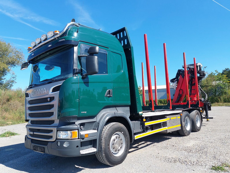 Scania R490 6x4 Euro 6 Kurzholz Palfinger AHK (2) - Metsaveok, Kraanaga veoauto: pilt 1 Scania R490 6x4 Euro 6 Kurzholz Palfinger AHK (2) - Metsaveok, Kraanaga veoauto: pilt 1